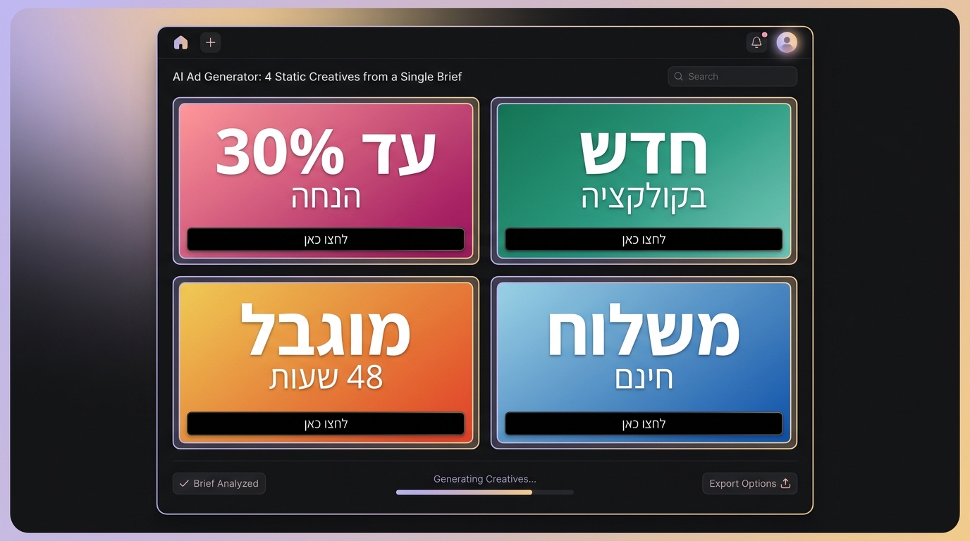 מודעות סטטיות